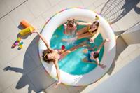 Bestway Kinderzwembad 2 Ringen Regenboog 206x206x51 cm +6 Jaar Tuin 54443 - thumbnail