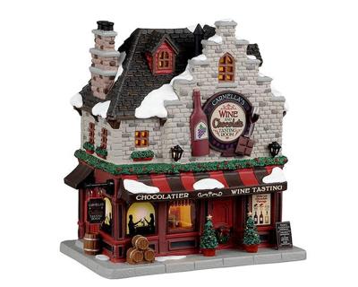 Carmella'S Wine And Chocolate Tasting Room Kersthuisje LEMAX - Lemax
