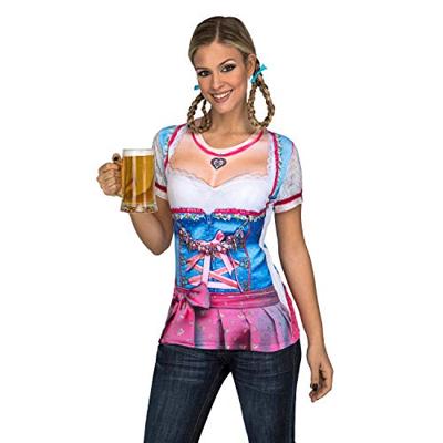 Kostuums voor Volwassenen My Other Me Oktoberfest Lady Blauw Maat M