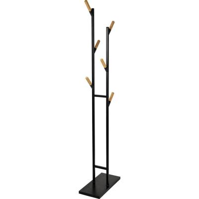 Maul Staande kapstok 9386090 Aantal haken: 6 (b x h x d) 23 x 183 x 48 cm Staal, Hout Zwart, Bruin 1 stuk(s) Maul Staande kapstok 9386090 Aantal haken: 6 (b x h x d) 23 x 183 x 48 cm Staal, Hout Zwart, Bruin 1 stuk(s)