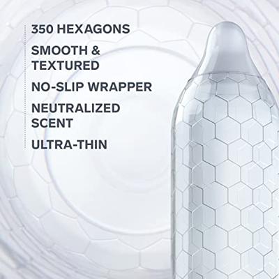 Lelo HEX Respect XL Condooms (doosje 3 Stuks)