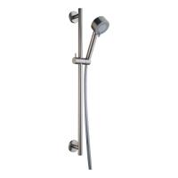 Wiesbaden Cadans luxe glijstangset compleet geb.staal - thumbnail