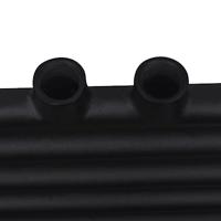 VidaXL Radiator / handdoekenrek recht 600x764 mm zwart - thumbnail