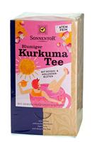 Bloemige kurkuma thee bio - thumbnail