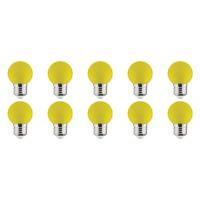 Voordeelpakket LED Lampen 10x E27 Geel 1W - Energiezuinig - thumbnail