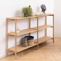 Bendt Laag Wandrek 'Calais' Eiken naturel, 169 x 88cm - thumbnail