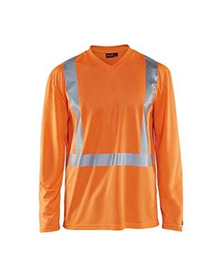 Blåkläder UV-T-Shirt lange mouw High-Vis 33831011 | High-Vis Oranje | Maat 4XL - 7330509379981