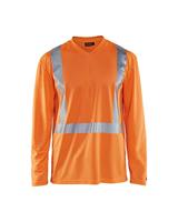 Blåkläder UV-T-Shirt lange mouw High-Vis 33831011 | High-Vis Oranje | Maat 4XL - 7330509379981 - thumbnail