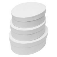 Colorations - papier-mache dozen ovaal, 3st. - thumbnail