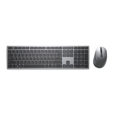 Dell Premier Qwerty US RF & BT Draadloos Desktopset - Grijs, Zwart