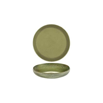 SERAX - Surface - Diep bord L 21cm h4 Camogreen