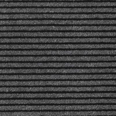 Deurmat 90x120 cm gestreept zwart en grijs Deurmat 90x120 cm gestreept zwart en grijs