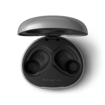 KEF Mu3 Noise Cancelling True Wireless In-Ear Oordopjes, Zilver Grijs