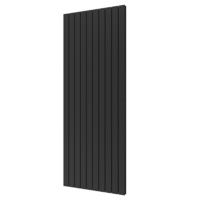Plieger Designradiator Cavallino Retto Dubbel 2146 Watt Middenaansluiting 200x75,4 cm Black Graphite - thumbnail