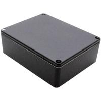 Hammond Electronics 1590WBB2BK Universele behuizing 119 x 94 x 38 Aluminium spuitgietwerk Zwart 1 stuk(s) - thumbnail