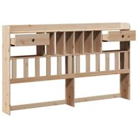 Hoofdbord met opbergruimte 180 cm massief grenenhout - thumbnail
