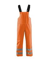 Blåkläder Bretelregenbroek High-Vis LEVEL 3 13862005 | High-Vis Oranje | Maat XS - 7330509569924 - thumbnail