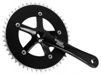 Sturmey Archer crankstel zwart 1/8" 48T 170mm FCT28 (SA) - thumbnail