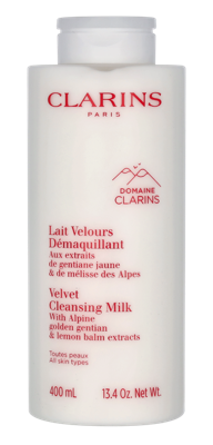 Clarins Velvet Cleansing Milk Make-up verwijderaar en reiniger 400 ml