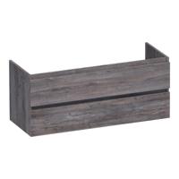 Brauer Joy - Onderkast - 120 cm - met 2 Softclose Lades Greeploos en 1 Sifon Uitsparing - Driftwood - thumbnail