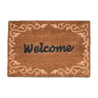 Deurmat kokos relief welcome l40b59 Esschert Design - Esschert design - thumbnail