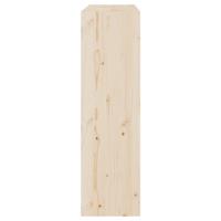 Boekenkast/kamerscherm 80x30x103,5 cm massief grenenhout - thumbnail