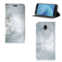 Bookcase Samsung Galaxy J7 2017 | J7 Pro Painting Grey - thumbnail