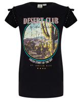 Indian Blue Jeans Meisjes t-shirt Desert - Zwart - thumbnail