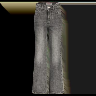 Vingino winter jeansbroek meisjes - donker grijs - Carey - straight flare fit