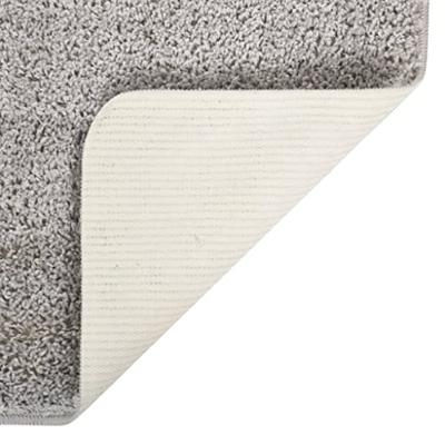 VidaXL Vloerkleed shaggy anti-slip 200x290 cm lichtgrijs
