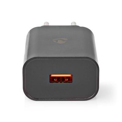 Wandlader | 3,0 A | USB (QC 3.0) | zwart