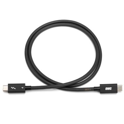 OWC 2,0M Thunderbolt 4 / USB-C kabel - Universele en volledige mogelijkheid voor alle Thunderbolt 3, Thunderbolt 4, USB-C en USB4 apparaten