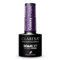 Claresa uv/led gellak 5ml galaxy purple - thumbnail