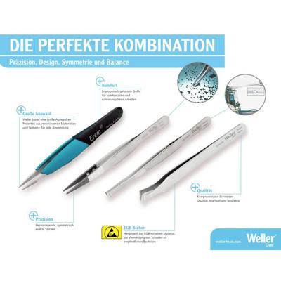Weller Erem® TE3SA SMD-pincet 125.00 mm