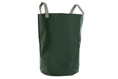 Tas Home ESPRIT Wit Groen Katoen 40 x 40 x 60 cm