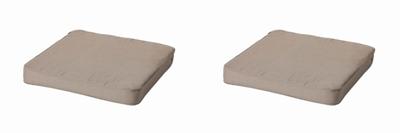 Kussen Lounge luxe 73x73 Basic taupe (2 stuks) Madison - Madison Kussen Lounge luxe 73x73 Basic taupe (2 stuks) Madison - Madison