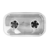 ELHO Green Basics Allin1 L Grow Tray - Zwart - L 39 x B 23 x H 15 cm - kweken en oogsten - 100% gerecycled - thumbnail
