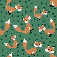 Cristiana Masi MiniMe Behang met grafische vosjes - 17117 - thumbnail