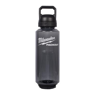 Milwaukee packout™ plastic fles met drinkdop | 1420 ml | zwart - 4932498641 Milwaukee packout™ plastic fles met drinkdop | 1420 ml | zwart - 4932498641