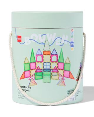 HEMA Magnetische tegels in emmer 52-delig