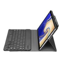 A720 Bluetooth 3 0 ultra-dunne afneembare Bluetooth toetsenbord lederen case voor Samsung Galaxy tab S5e T720 met pen slot & houder (zwart) - thumbnail