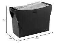 HAN Hangmappendoos SWING 1900-13 Zwart 1 stuk(s) - thumbnail