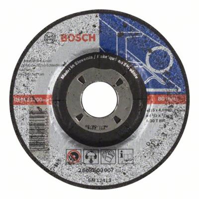 Bosch Accessories 2608600007 2608600007 Afbraamschijf gebogen 115 mm 1 stuk(s) Staal