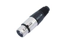 OMNITRONIC XLR Socket 5-pin bk - thumbnail