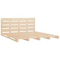 Bedframe zonder matras massief grenenhout 160x200 cm - thumbnail