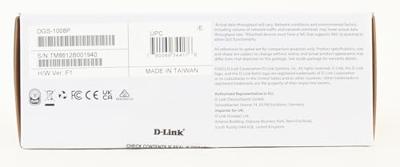 D-Link DGS-1008P Netwerk switch 8 poorten 1 GBit/s PoE-functie - thumbnail