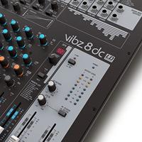 LD Systems VIBZ 8 DC 8-kanaals mixer met digitale effecten en compressor - thumbnail