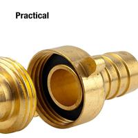 GARDENA 07152-20 7152 Messing Slangschroefstuk 30,3 mm (1) binnendraad, 33,25 mm (1) buitendraad, 19 mm (3/4) Ø - thumbnail