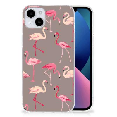 iPhone 15 Plus | TPU Hoesje | Flamingo