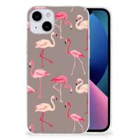 iPhone 15 Plus | TPU Hoesje | Flamingo - thumbnail